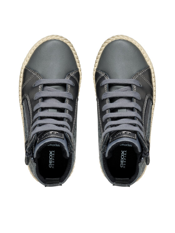 Geox Geox Sneakers J Mirroless Girl J46MNA 0AUAJ C9002 S Grau