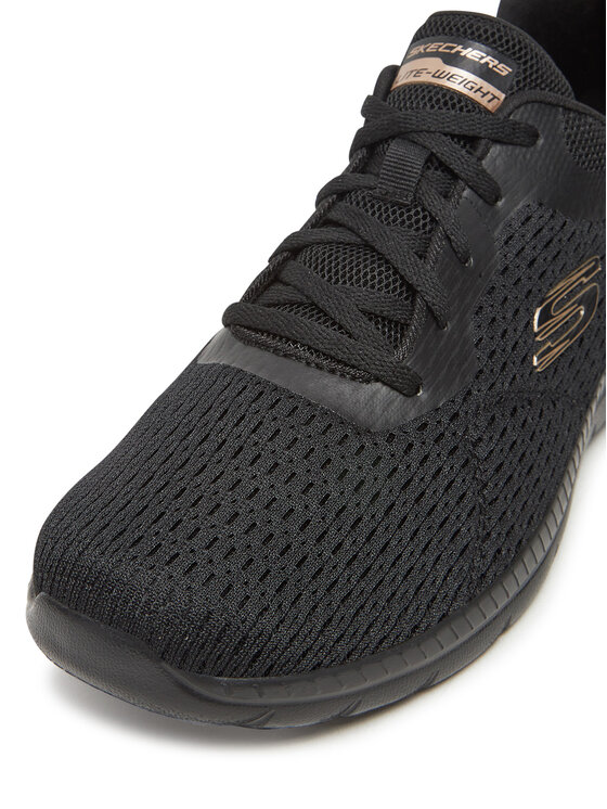 Skechers Skechers Sneakersy BOUNTIFUL 12607 BKRG_ Czarny