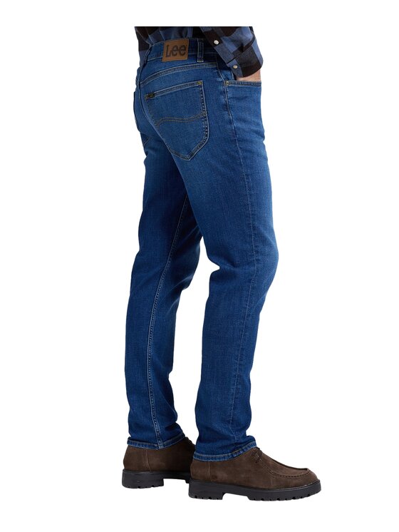 Lee Lee Jeansy 112387470 Niebieski Slim Fit