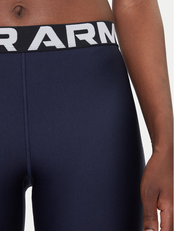 Under Armour Under Armour Legginsy Ua Hg Authentics 1383559 Granatowy Slim Fit