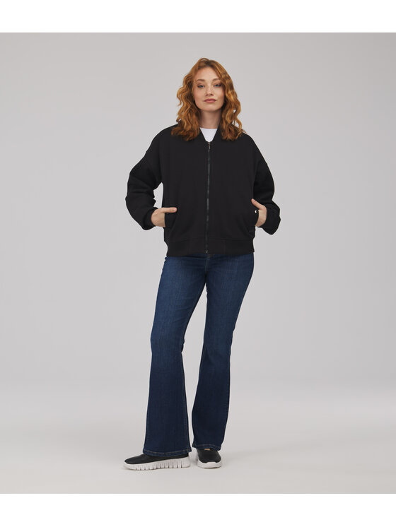 Lee Cooper Lee Cooper Bluza NICOLE Czarny Relaxed Fit