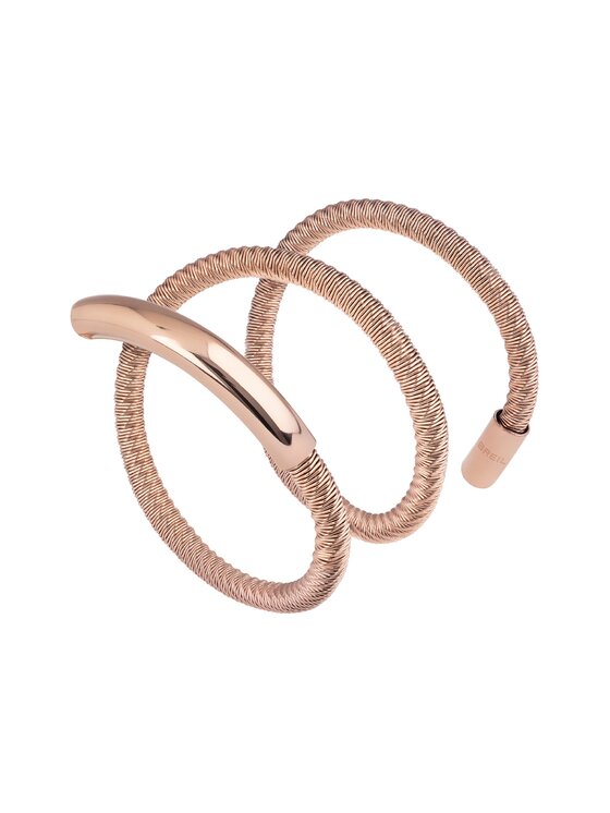 Breil Breil Bransoletka NEW SNAKE STEEL Różowy