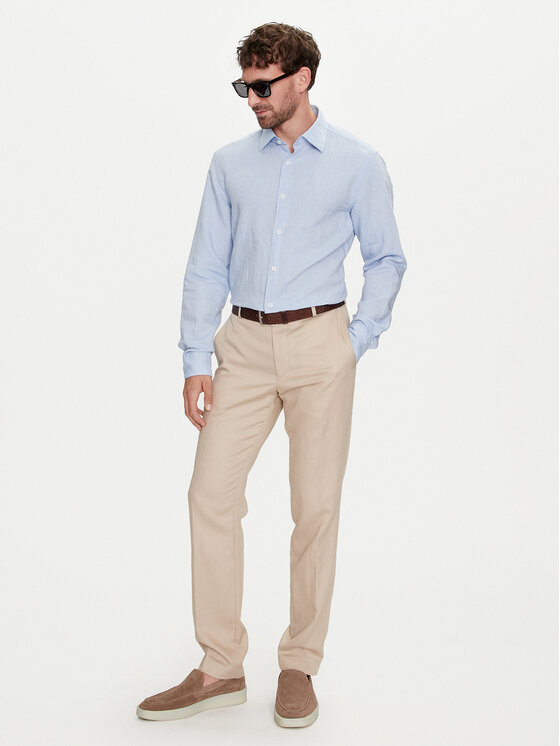BOSS Boss Cămașă C-Hal-Kent-C4-232 50513661 Albastru celest Casual Fit