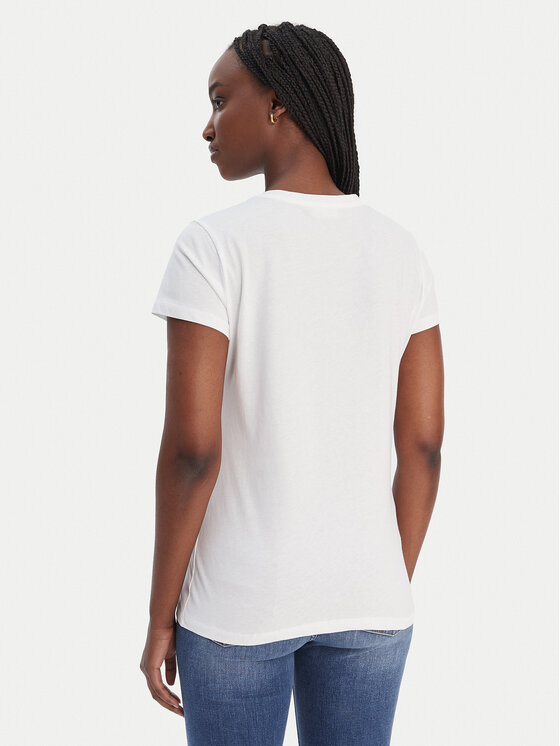 Liu Jo Liu Jo T-Shirt WA6493 JS923 Bílá Regular Fit