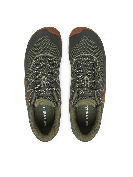 Merrell Merrell Bėgimo batai Trail Glove 7 mesh Žalia