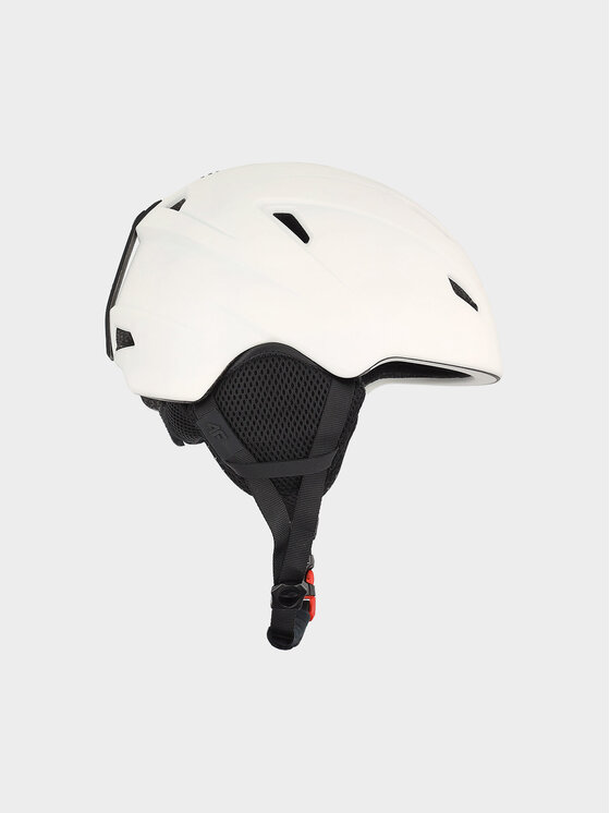 4F 4F Casco da sci 4FWAW25AHELU078-11S Bianco