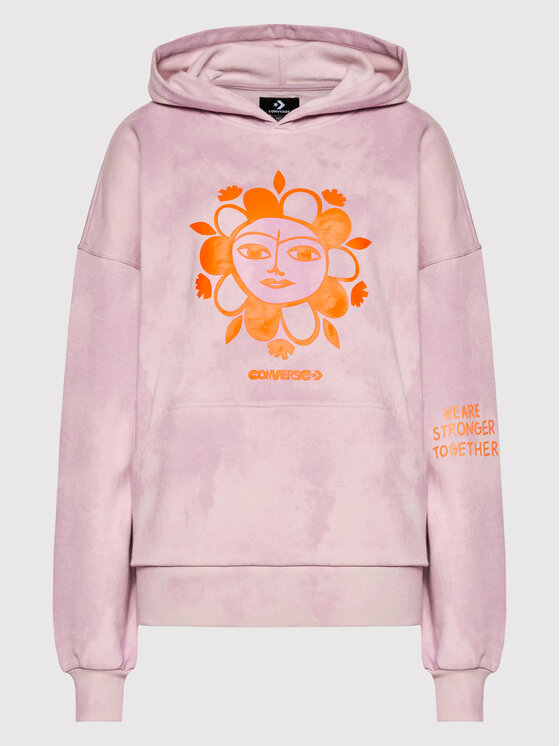 Converse Converse Bluză History Month 10024265-A02 Roz Oversize