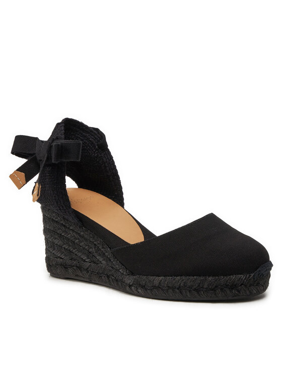 Castañer Castañer Espadryle Carina C/6/001 020969 Czarny