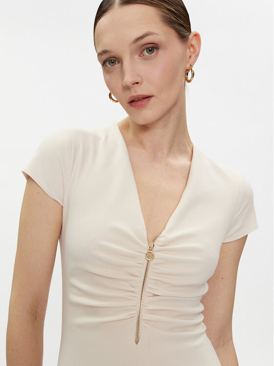 Rinascimento Rinascimento Igapäevane kleit CFC0117728003 Beež Regular Fit
