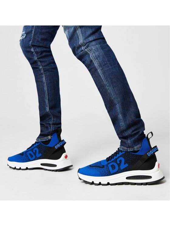 Dsquared2 Dsquared2 Sneakersy SNM0211 59206261 M2765 Modrá