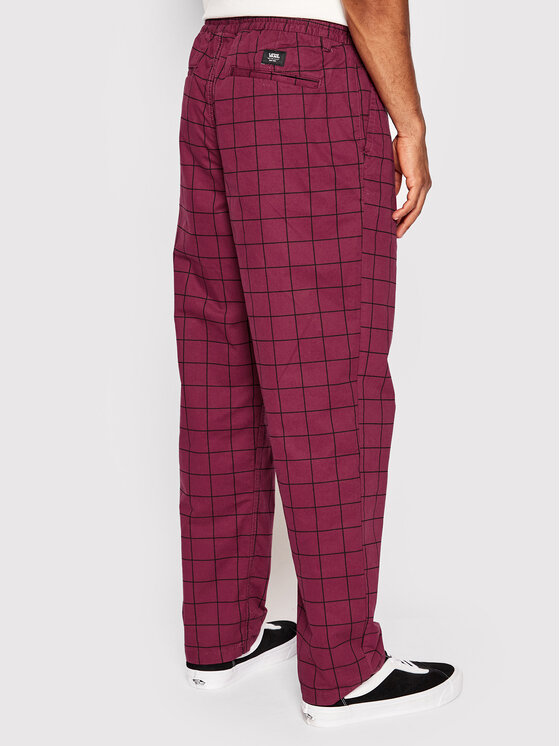 Pantaloni tuta vans rossi discount