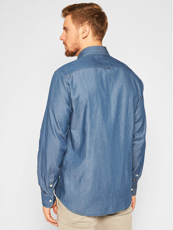 Camicia 9950 68881 Blu Modern Fit
