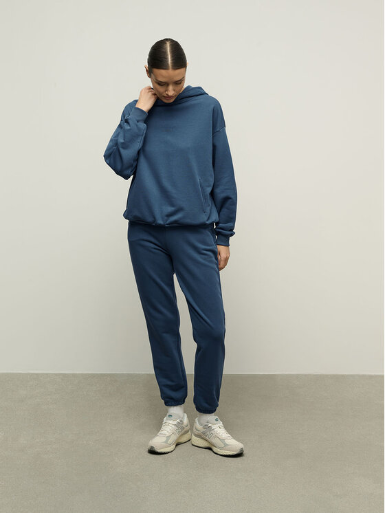 La Mania La Mania Felpa KEEP Blu Classic Fit