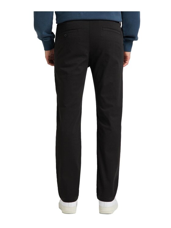 Lee Lee Pantaloni chino L71FTY01 Nero Regular Fit