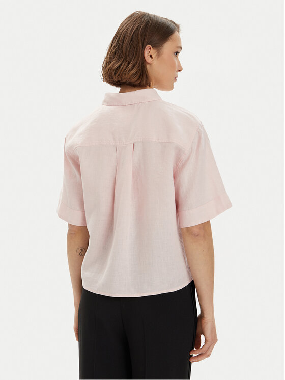 Tommy Hilfiger Tommy Hilfiger Marškiniai WW0WW41392 Rožinė Relaxed Fit