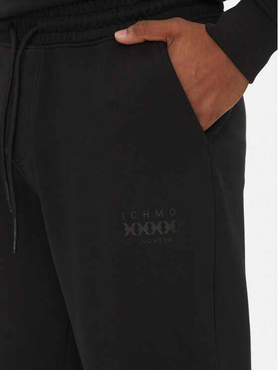 Richmond X Richmond X Donji dio trenerke UMP25008PA Crna Regular Fit