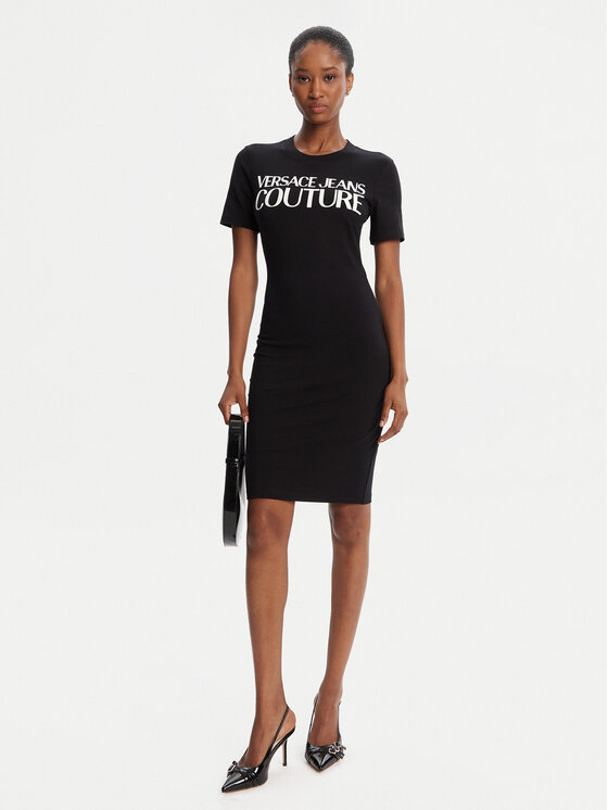 Versace Jeans Couture Versace Jeans Couture Igapäevane kleit 79HAOE05 CJ02E Must Slim Fit