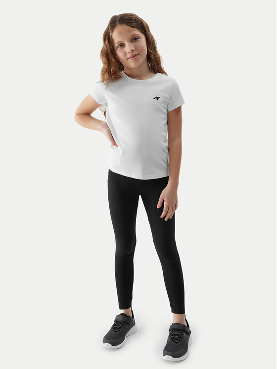 4F 4F Tamprės 4FJWSS24TTIGF130 Juoda Slim Fit