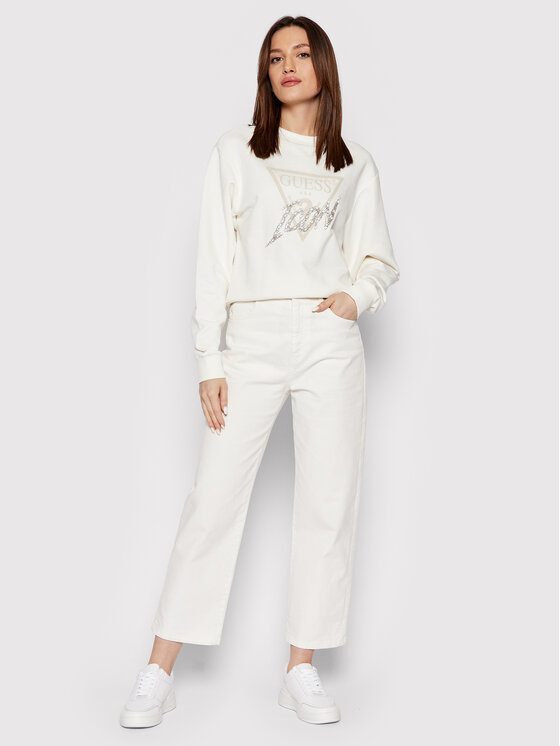 Felpa W2GQ07 KB680 Beige Regular Fit