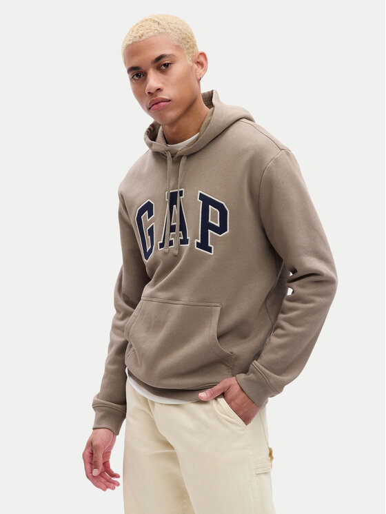 Gap Gap Μπλούζα 738102-18 Καφέ Regular Fit