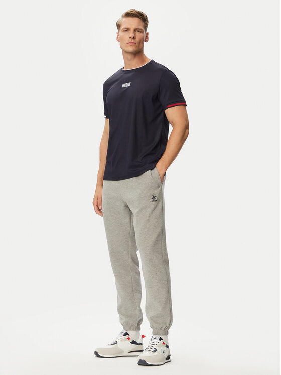 Beverly Hills Polo Club Beverly Hills Polo Club Pantaloni trening P-SS26M-TF4502018-0465 Gri Regular Fit