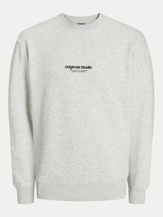 Jack & Jones Jack & Jones Bluza Vesterbro 12241694 Biały Relaxed Fit