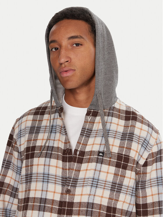 Quiksilver Quiksilver Суитшърт Hooded Surf EQYWT04650 Цветен Oversize