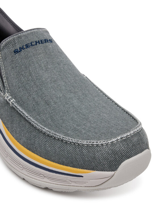 Skechers Skechers Poltopánky Remaxed-Fenick 204839/CHAR Sivá