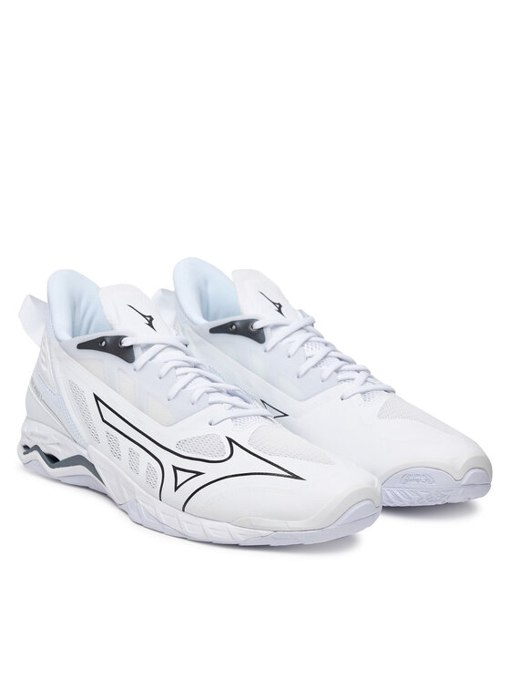 Mizuno Mizuno Batai uždaroms aikštelėms Wave Mirage 5 X1GA2350 Balta