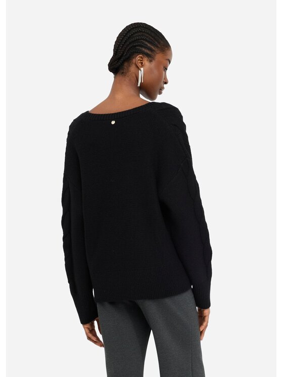 Liu Jo Liu Jo Maglione CF5406MA75Q22222 Nero Regular Fit