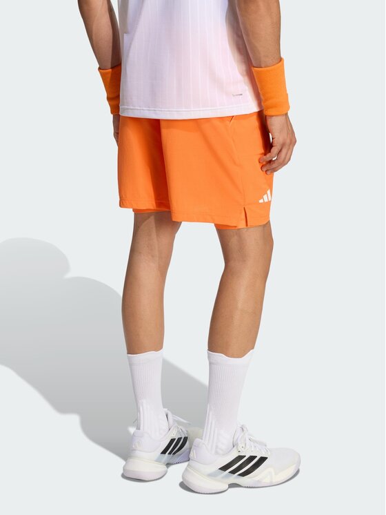 adidas adidas Szorty tenisowe Tennis Pomarańczowy Regular Fit