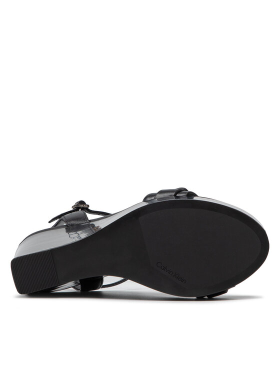 Sandali Wedge Sndl 70 W Hdw HW0HW00698 Nero