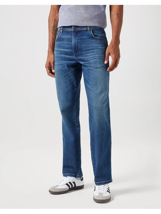 Wrangler Wrangler Jeansy TEXAS Niebieski Straight Fit