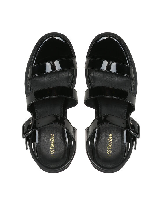 DeeZee DeeZee Sandały YA2309-2 Czarny