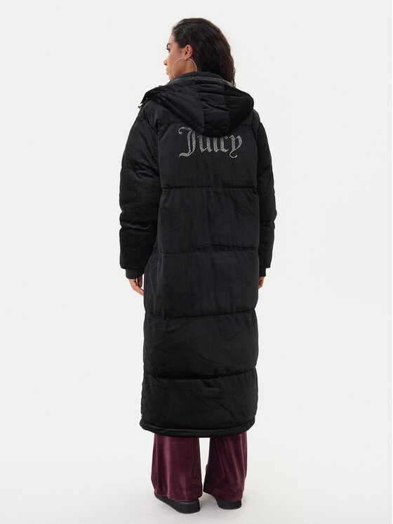 Juicy Couture Juicy Couture Geacă de iarnă Century JCOIJ225552 Negru Relaxed Fit