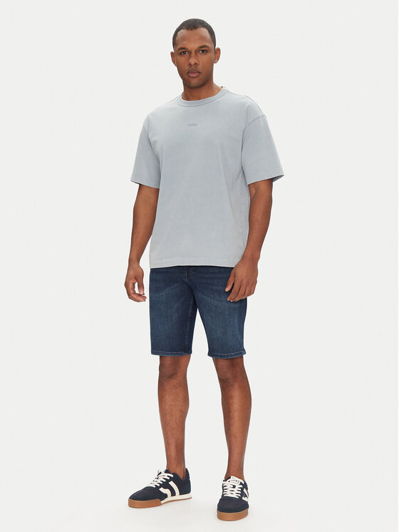 BOSS BOSS Džínsové šortky Delaware Shorts Bo 50537815 Tmavomodrá Slim Fit