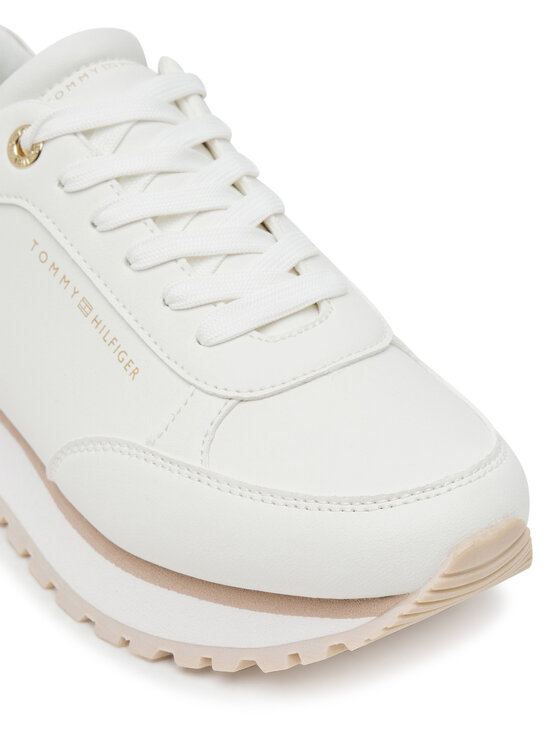 Tommy Hilfiger Tommy Hilfiger Sneakersy Low Cut Lace-Up T3A9-33996-1355A Biały