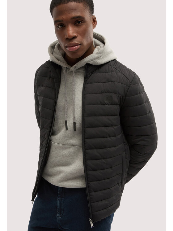 Trussardi Trussardi Kurtka puchowa F005M000036N033 Czarny Regular Fit