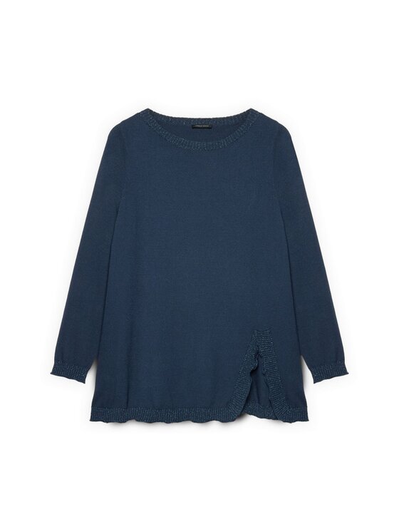 Fiorella Rubino Fiorella Rubino Maglione M832L008238N034 Blu Regular Fit