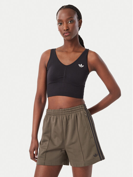 adidas adidas Спортен сутиен Essentials Seamless Bralette KU9731 Черен