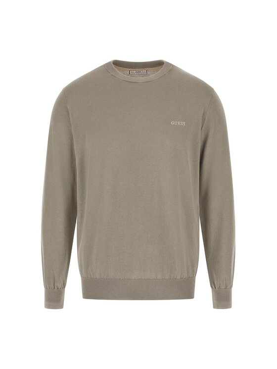 Guess Guess Sweter 160989 Zielony Classic Fit