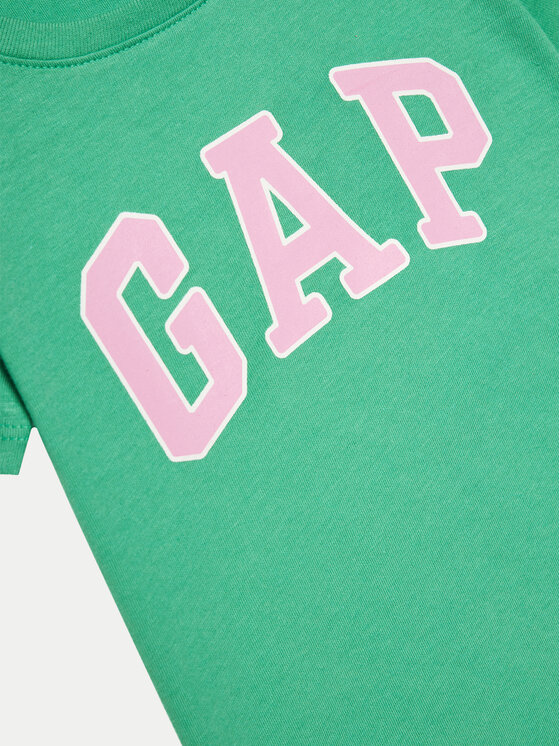 Gap Gap Tricou 862123 Verde Regular Fit