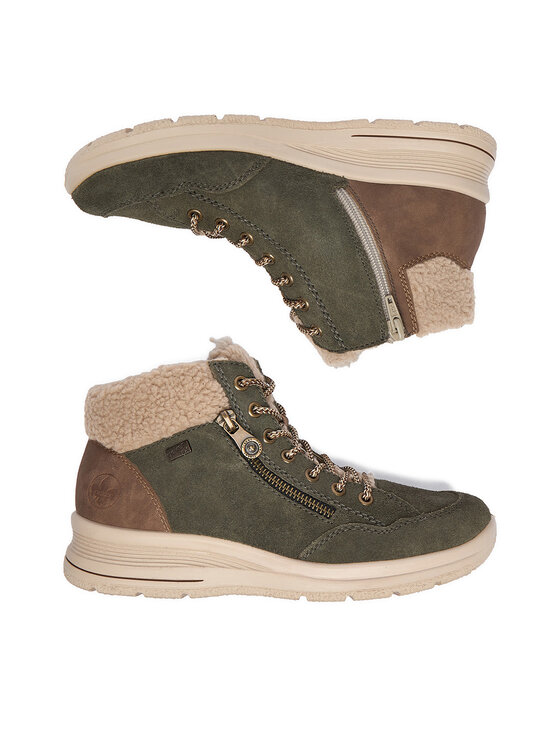 Rieker Rieker Schnürschuhe CEO-L7701-54 Grün