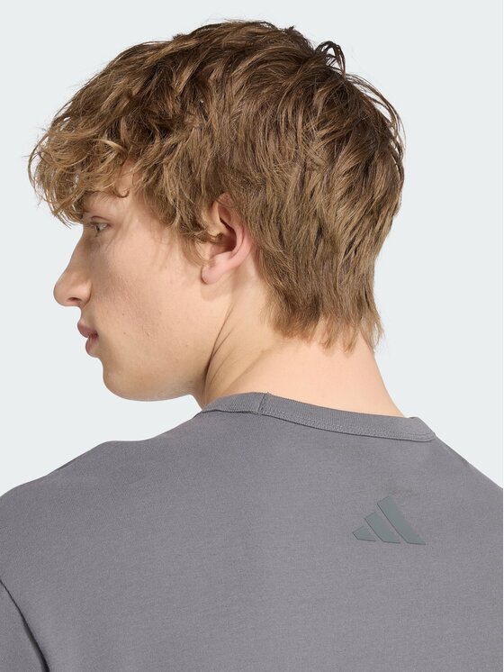 adidas adidas T-Shirt 168176 Szary Loose Fit