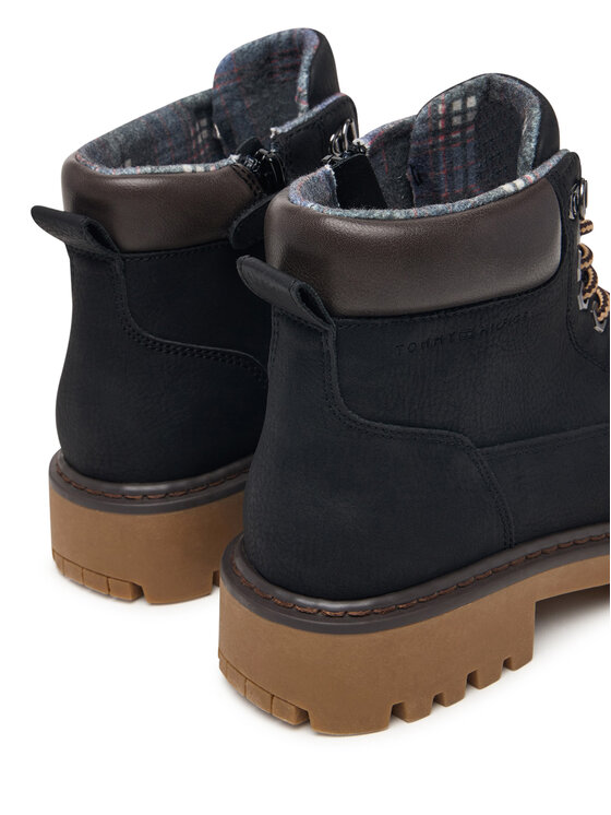 Tommy Hilfiger Tommy Hilfiger Зимни обувки T3X5-35280-0296A695 S Черен