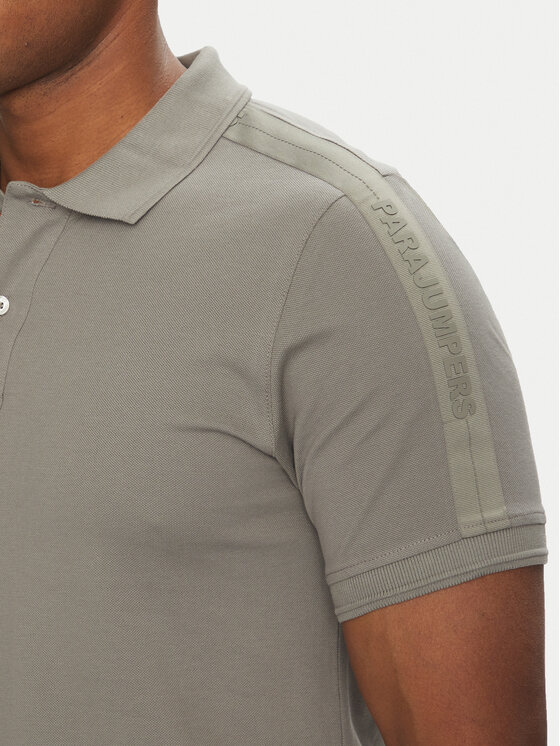 Parajumpers Parajumpers Polo särk Space 25SMPMPOXF06 Beež Regular Fit