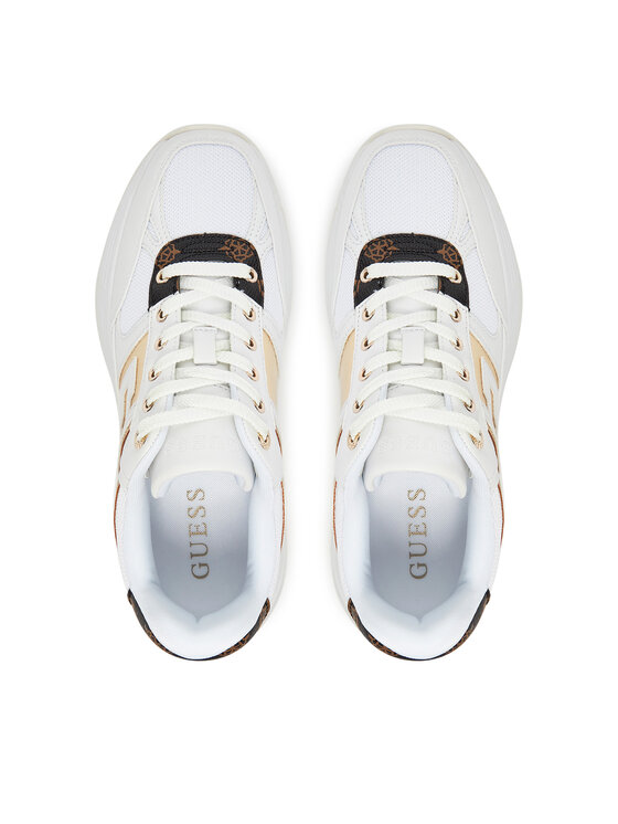 Guess Guess Sneakersy FLTFON FAB12 Biały