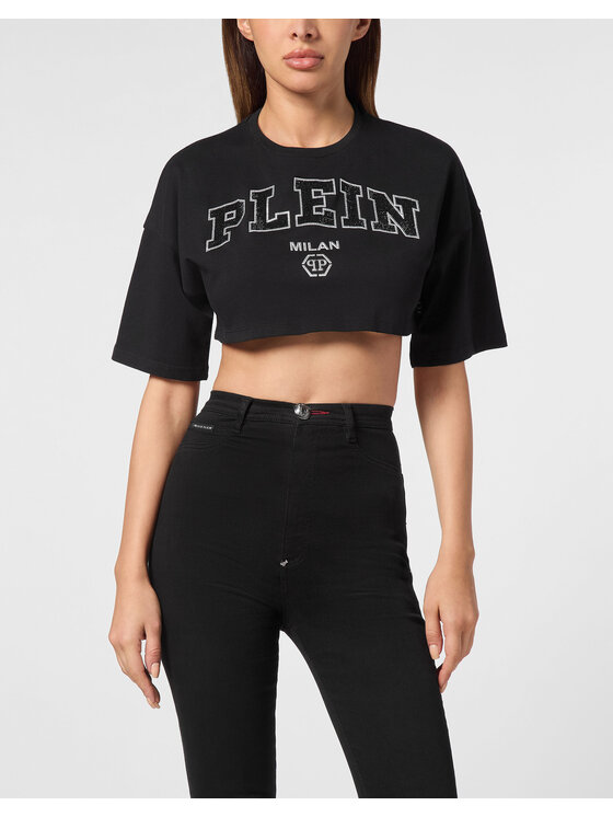 PHILIPP PLEIN PHILIPP PLEIN T-Shirt 20287 Černá Regular Fit