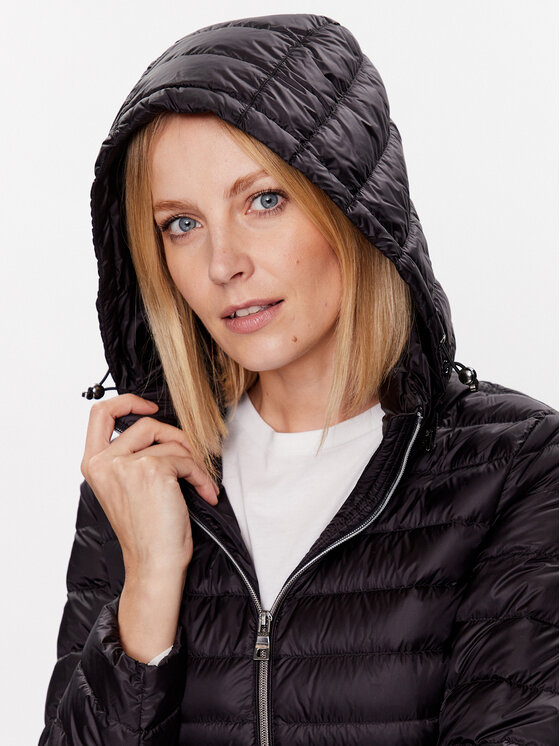 Geox Geox Geacă din puf Jaysen W3525B-T2449 F9000 Negru Regular Fit