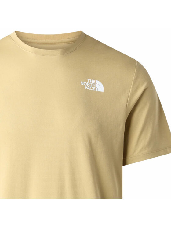 The North Face The North Face T-Shirt NF0A894BLK51 Beżowy Regular Fit